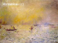 Vue de Venise, Brouillard