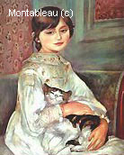 L'Enfant au Chat (Mademoiselle Julie Manet)