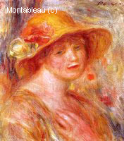 Femme au Chapeau de Paille