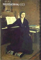 Madame Camus au Piano