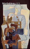 Pierrot avec la guitare