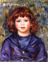 Portrait de Pierre Renoir dans un Habis de Marin