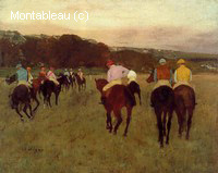 Chevaux de Course à Longchamp