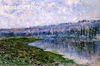 La seine et les collines de Chaantemesle