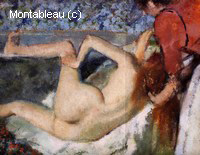 Le Bain (Femme Nue Vue de Dos)