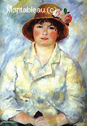 Portrait d'Aline Charigot (Mme Renoir)