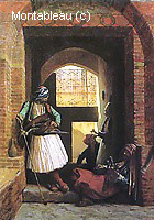 Arnauts du Caire à la Porte de Bab-el-Nasr