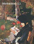 La Mère de Manet dans le Jardin de Bellevue