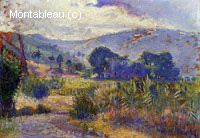 Paysage de Cabasson (étude)