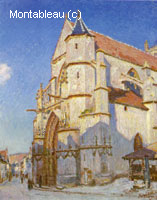 L'Eglise à Moret