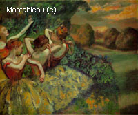 Quatre danseuses