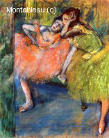 Deux Danseuses au Foyer de Danse