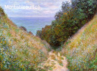 Le chemin de la Cavee, Pourville