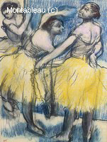 Trois Danseuses aux Jupes Jaunes