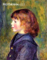 Portrait de Pierre Renoir dans un Habis de Marin