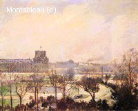 Le Jardin des Tuileries, Effet de Neige