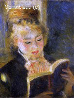 La Liseuse (Jeune Femme Lisant un Livre)