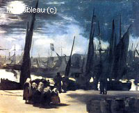 Port de Boulogne au Clair de Lune