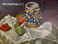 Nature Morte à la Poterie de Terre Italienne