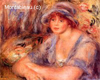 Andrée en Bleue (Andrée Heurschling)